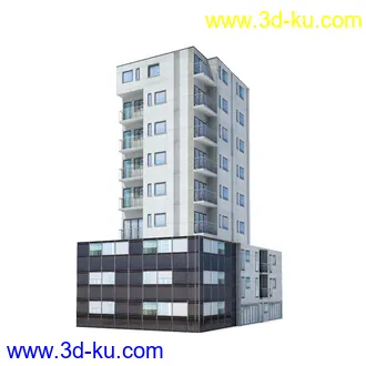 房子模型,别墅模型,高楼大厦,高层住宅,商品房,多层办公楼,建筑模型合集的图片