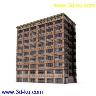 房子模型,别墅模型,高楼大厦,高层住宅,商品房,多层办公楼,建筑模型合集的图片