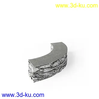 石门,石墙,草墙,石路,植物墙,石屋,房屋,石梯级,石台阶,石围墙,建筑构件,模型合集的图片7