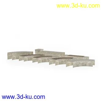 石门,石墙,草墙,石路,植物墙,石屋,房屋,石梯级,石台阶,石围墙,建筑构件,模型合集的图片19