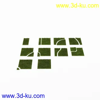 地砖,植被,图形地砖,花纹地砖,草坪,草地,路表面,台阶,模型合集的图片