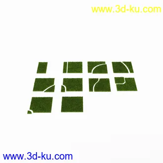 地砖,植被,图形地砖,花纹地砖,草坪,草地,路表面,台阶,模型合集的图片