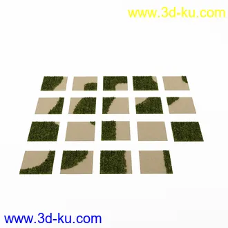 地砖,植被,图形地砖,花纹地砖,草坪,草地,路表面,台阶,模型合集的图片