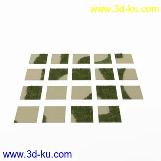 地砖,植被,图形地砖,花纹地砖,草坪,草地,路表面,台阶,模型合集的图片