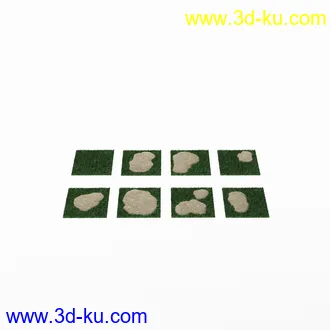 地砖,植被,图形地砖,花纹地砖,草坪,草地,路表面,台阶,模型合集的图片