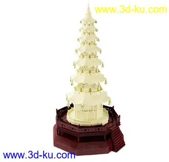 石狮,宝刀,短刀,银刀,青铜龙,战国编钟,宝塔,七层佛塔,古铜钟,饰品,古董模型合集的图片6