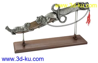 石狮,宝刀,短刀,银刀,青铜龙,战国编钟,宝塔,七层佛塔,古铜钟,饰品,古董模型合集的图片13