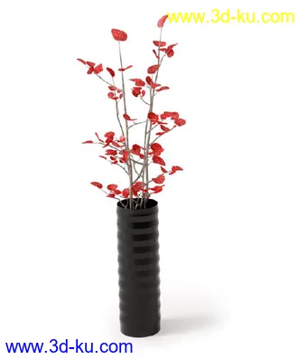 盆景模型,盆栽模型,鲜花,花草,室内盆景,景观植物,花瓶,花盆,植物模型合集的图片