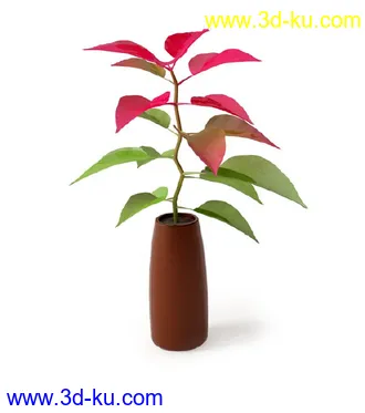 盆景模型,盆栽模型,鲜花,花草,室内盆景,景观植物,花瓶,花盆,植物模型合集的图片