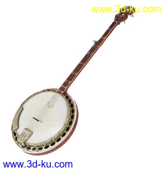 班卓琴,小提琴,大提琴,低音提琴,古代弦乐器,索尔特里琴,古琴,乐器模型合集的图片