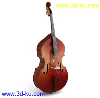 班卓琴,小提琴,大提琴,低音提琴,古代弦乐器,索尔特里琴,古琴,乐器模型合集的图片