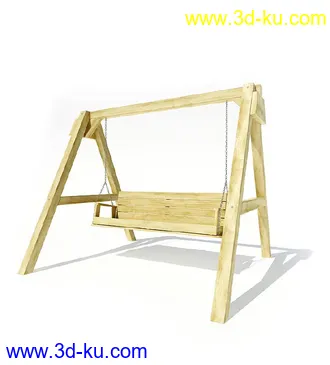 木吊椅,秋千,沙池,儿童乐园,积木模型,跷跷板,组合滑梯,爬杆,儿童游乐设施模型合集的图片