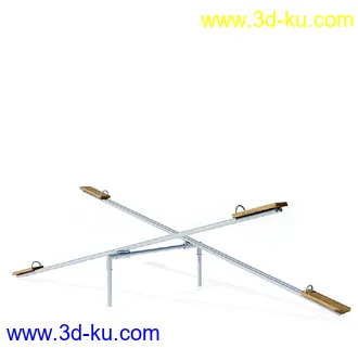 木吊椅,秋千,沙池,儿童乐园,积木模型,跷跷板,组合滑梯,爬杆,儿童游乐设施模型合集的图片