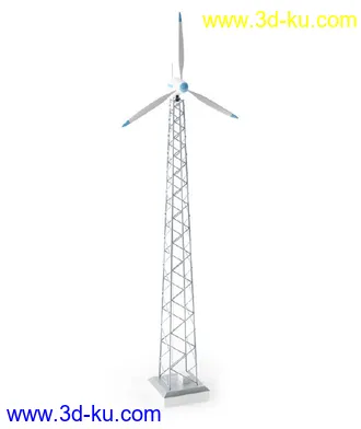 太阳能电池板,硅板,太阳能发电设备,风力机,风车,风能发电,清洁能源设备模型合集的图片