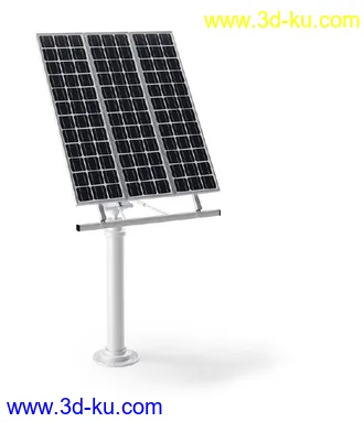 太阳能电池板,硅板,太阳能发电设备,风力机,风车,风能发电,清洁能源设备模型合集的图片