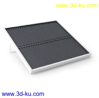 太阳能电池板,硅板,太阳能发电设备,风力机,风车,风能发电,清洁能源设备模型合集的图片