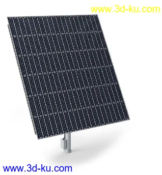 太阳能电池板,硅板,太阳能发电设备,风力机,风车,风能发电,清洁能源设备模型合集的图片22