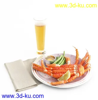 熟食,河虾,手卷,酱油,饭团,烧鸡,龙虾,炒米粉,海鲜,玉螺,汤,食物模型合集的图片