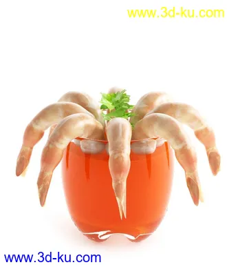 熟食,河虾,手卷,酱油,饭团,烧鸡,龙虾,炒米粉,海鲜,玉螺,汤,食物模型合集的图片