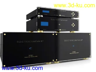 音箱模型,电脑音箱,低音炮,功放机,扩音器,DVD播放器,VCD机,录影机,音响模型合集的图片