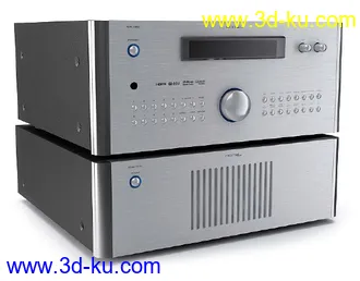 音箱模型,电脑音箱,低音炮,功放机,扩音器,DVD播放器,VCD机,录影机,音响模型合集的图片