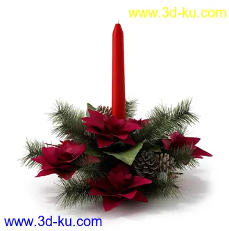 圣诞树,圣诞节花环,圣诞门挂,圣诞松枝条,藤条,松树,圣诞节装饰品模型合集的图片