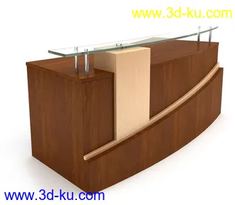 办公桌子模型,椅子,电脑桌,办公柜,会议桌,前台,柜台,接待桌,办公室员工桌,办公家具模型合集的图片