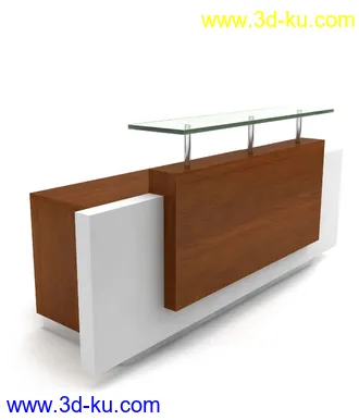 办公桌子模型,椅子,电脑桌,办公柜,会议桌,前台,柜台,接待桌,办公室员工桌,办公家具模型合集的图片