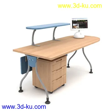 办公桌子模型,椅子,电脑桌,办公柜,会议桌,前台,柜台,接待桌,办公室员工桌,办公家具模型合集的图片