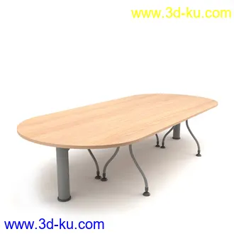 办公桌子模型,椅子,电脑桌,办公柜,会议桌,前台,柜台,接待桌,办公室员工桌,办公家具模型合集的图片38