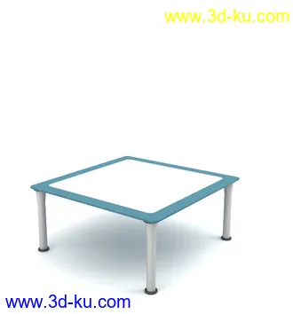 办公桌子模型,椅子,电脑桌,办公柜,会议桌,前台,柜台,接待桌,办公室员工桌,办公家具模型合集的图片56