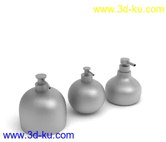 镜子,镜柜,洗发水,护发素,洗手液,染发膏,染发剂,沐浴露,洗脸液,润肤露,模型合集的图片