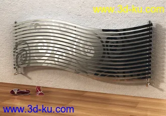 暖气片,散热器,取暖器,供热器,水暖器,壁挂式,铜制,铝制,供暖设备模型合集的图片24