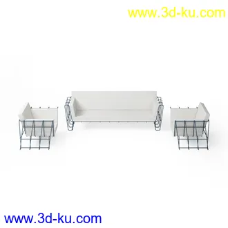 沙发模型,现代沙发,木沙发,布艺沙发,组合沙模型,家具模型共35套的图片
