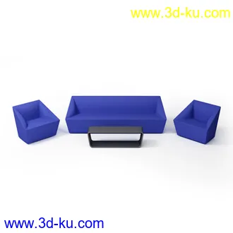 沙发模型,现代沙发,木沙发,布艺沙发,组合沙模型,家具模型共35套的图片