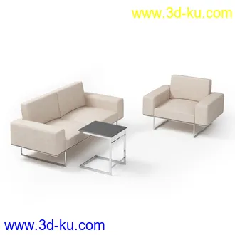 沙发模型,现代沙发,木沙发,布艺沙发,组合沙模型,家具模型共35套的图片