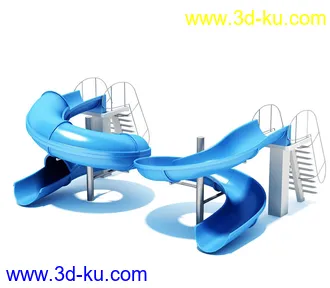 水上滑梯,旋转滑梯,组合滑梯,充气城堡,充气滑梯,儿童水上乐园,模型合集的图片