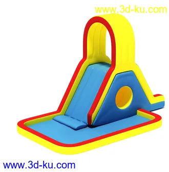 水上滑梯,旋转滑梯,组合滑梯,充气城堡,充气滑梯,儿童水上乐园,模型合集的图片