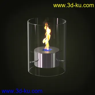 壁炉模型,火炉,暖炉,火堆,火炬,火石,光灯,木柴,取暖设备,照明设备,火模型合集的图片3