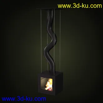 壁炉模型,火炉,暖炉,火堆,火炬,火石,光灯,木柴,取暖设备,照明设备,火模型合集的图片12