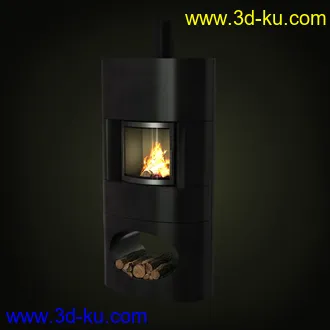 壁炉模型,火炉,暖炉,火堆,火炬,火石,光灯,木柴,取暖设备,照明设备,火模型合集的图片14