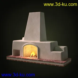 壁炉模型 火炉 暖炉 火堆 火炬 火石 光灯 木柴 取暖设备 照明设备 火模型合集