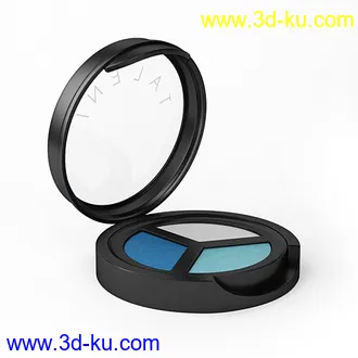 彩妆盘,彩妆盒,粉底膏,粉底霜,BB霜,粉饼,镜子,化妆盒,化妆刷,定妆粉,模型合集的图片4