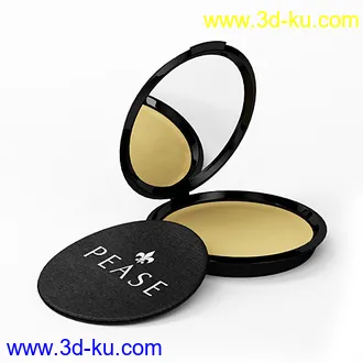 彩妆盘,彩妆盒,粉底膏,粉底霜,BB霜,粉饼,镜子,化妆盒,化妆刷,定妆粉,模型合集的图片7