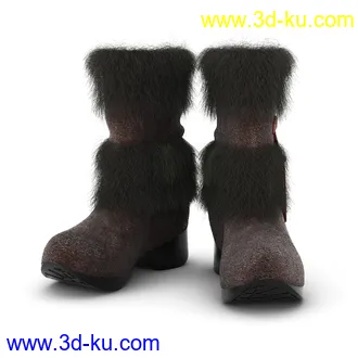 高跟鞋,长筒靴,马丁靴,皮革牛仔靴,骑士靴,长绒保暖棉靴,皮鞋,皮靴,模型合集的图片