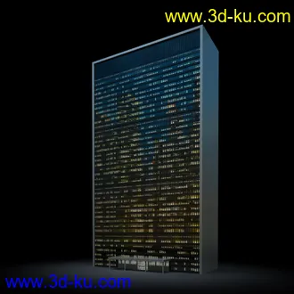 夜晚摩天大楼,夜晚高楼大厦,灯光大厦,商业大厦,高层建筑,大厦夜境,建筑模型合的图片