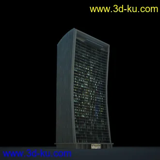 夜晚摩天大楼,夜晚高楼大厦,灯光大厦,商业大厦,高层建筑,大厦夜境,建筑模型合的图片