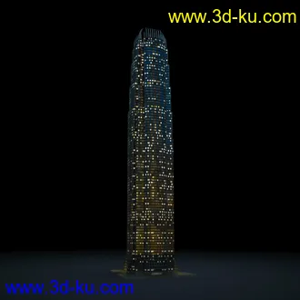 夜晚摩天大楼,夜晚高楼大厦,灯光大厦,商业大厦,高层建筑,大厦夜境,建筑模型合的图片