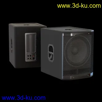 麦克风,音箱模型,话筒,落地三脚架,低音炮,打碟机,扩音器,DJ控制器,迪吧音响设备模型合集的图片