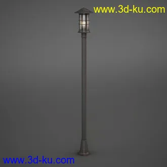 路灯模型,庭院灯模型,别墅灯,街灯,古堡灯,铜灯,仿古灯,灯饰模型合集的图片3